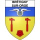 Pegatinas escudo de armas de Annecy adhesivo de la etiqueta engomada
