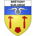 Brétigny-sur-Orge 91 ville Stickers blason autocollant adhésif