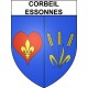 Pegatinas escudo de armas de Annecy adhesivo de la etiqueta engomada