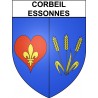 Corbeil-Essonnes 91 ville Stickers blason autocollant adhésif