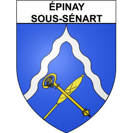 épinay-sous-Sénart  91 ville Stickers blason autocollant adhésif