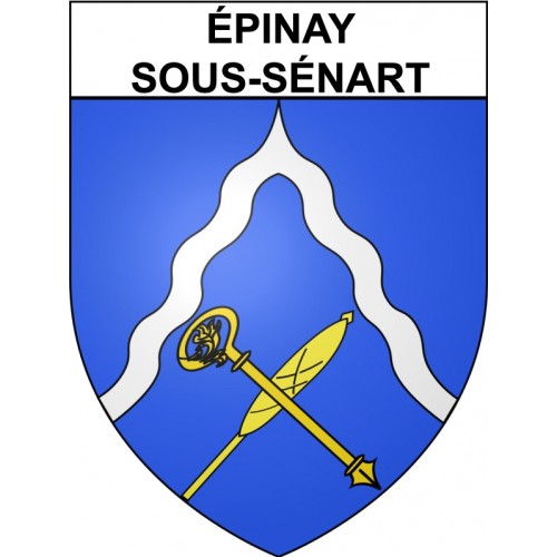 épinay-sous-Sénart  91 ville Stickers blason autocollant adhésif