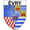 évry 91 ville Stickers blason autocollant adhésif