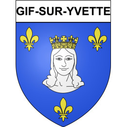Pegatinas escudo de armas de Annecy adhesivo de la etiqueta engomada