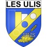 Les Ulis 91 ville Stickers blason autocollant adhésif