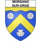 Morsang-sur-Orge 91 ville Stickers blason autocollant adhésif