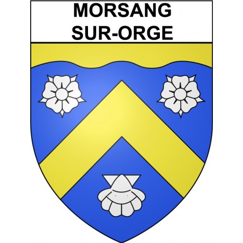 Pegatinas escudo de armas de Annecy adhesivo de la etiqueta engomada