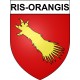 Pegatinas escudo de armas de Annecy adhesivo de la etiqueta engomada