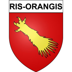 Pegatinas escudo de armas de Annecy adhesivo de la etiqueta engomada