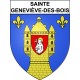 Sainte-Geneviève-des-Bois Sticker wappen, gelsenkirchen, augsburg, klebender aufkleber