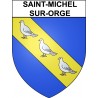 Saint-Michel-sur-Orge 91 ville Stickers blason autocollant adhésif
