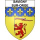 Savigny-sur-Orge 91 ville Stickers blason autocollant adhésif