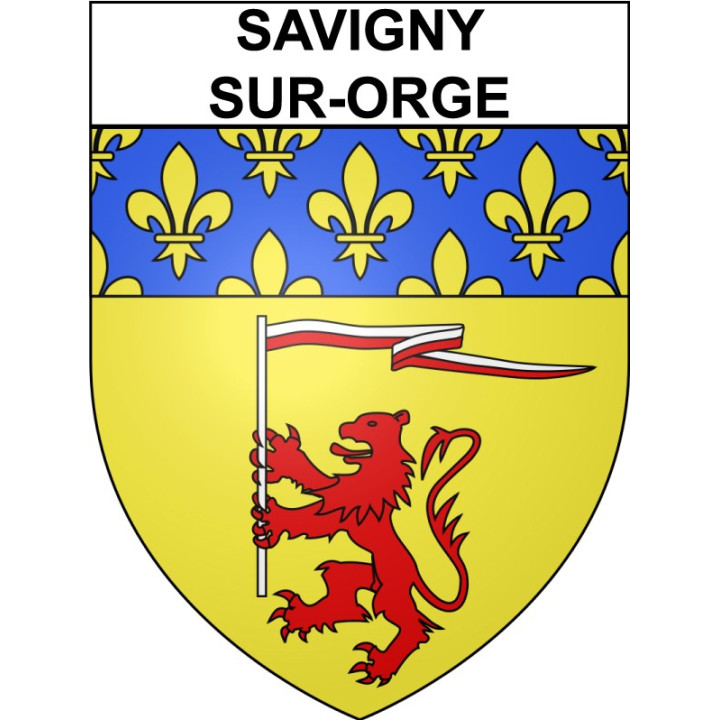 Pegatinas escudo de armas de Annecy adhesivo de la etiqueta engomada