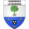 Verrières-le-Buisson 91 ville Stickers blason autocollant adhésif
