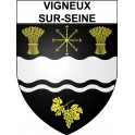 Vigneux-sur-Seine 91 ville Stickers blason autocollant adhésif