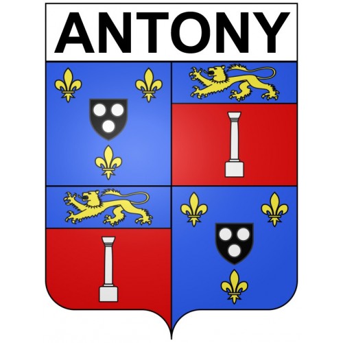 Antony 92 ville Stickers blason autocollant adhésif