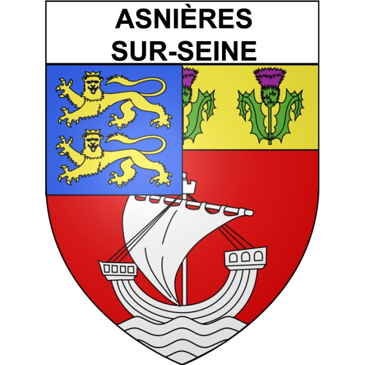 Stickers coat of arms Annecy adhesive sticker