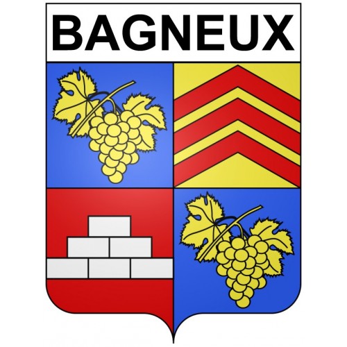 Bagneux 92 ville Stickers blason autocollant adhésif