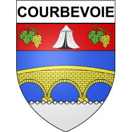 Stickers coat of arms Annecy adhesive sticker