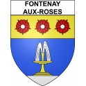 Fontenay-aux-Roses 92 ville Stickers blason autocollant adhésif
