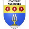 Fontenay-aux-Roses 92 ville Stickers blason autocollant adhésif