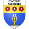 Pegatinas escudo de armas de Annecy adhesivo de la etiqueta engomada