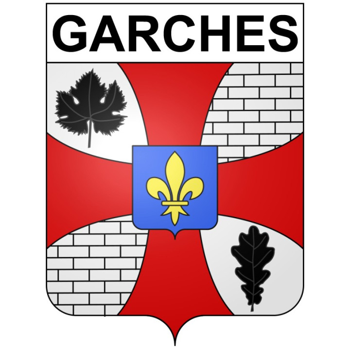 Pegatinas escudo de armas de Annecy adhesivo de la etiqueta engomada