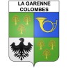 La Garenne-Colombes 92 ville Stickers blason autocollant adhésif