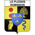 Le Plessis-Robinson 92 ville Stickers blason autocollant adhésif