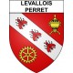 Levallois-Perret 92 ville Stickers blason autocollant adhésif