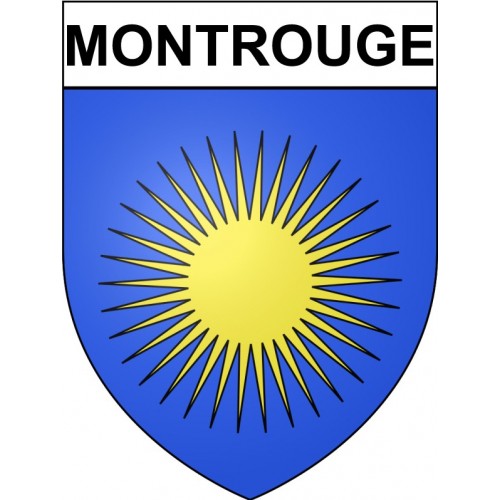 Montrouge 92 ville Stickers blason autocollant adhésif