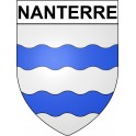 Nanterre 92 ville Stickers blason autocollant adhésif