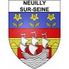 Neuilly-sur-Seine 92 ville Stickers blason autocollant adhésif