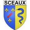 Sceaux 92 ville Stickers blason autocollant adhésif
