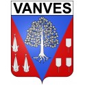 Stickers coat of arms Annecy adhesive sticker
