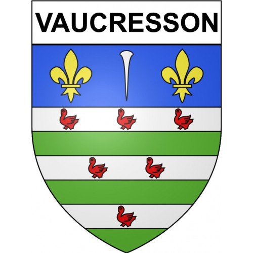 Vaucresson 92 ville Stickers blason autocollant adhésif