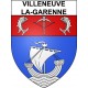 Stickers coat of arms Villeneuve-la-Garenne adhesive sticker