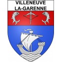 Adesivi stemma Villeneuve-la-Garenne adesivo