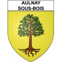 Adesivi stemma Aulnay-sous-Bois adesivo