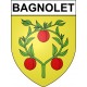 Bagnolet 93 ville Stickers blason autocollant adhésif
