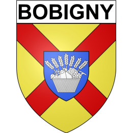 Bobigny 93 ville Stickers blason autocollant adhésif