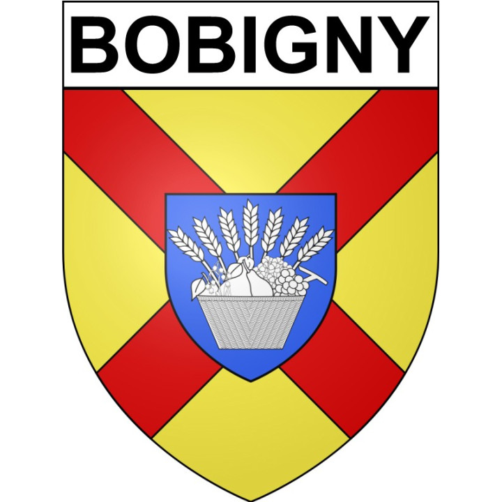 Bobigny 93 ville Stickers blason autocollant adhésif