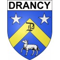 Drancy 93 ville Stickers blason autocollant adhésif