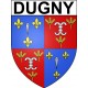 Pegatinas escudo de armas de Annecy adhesivo de la etiqueta engomada