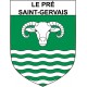 Pegatinas escudo de armas de Annecy adhesivo de la etiqueta engomada