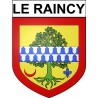 Pegatinas escudo de armas de Annecy adhesivo de la etiqueta engomada