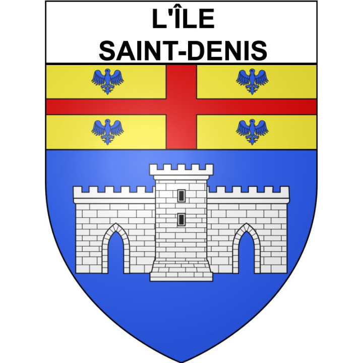 Stickers coat of arms Annecy adhesive sticker