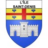 L'Île-Saint-Denis 93 ville Stickers blason autocollant adhésif