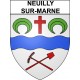 Neuilly-sur-Marne 93 ville Stickers blason autocollant adhésif