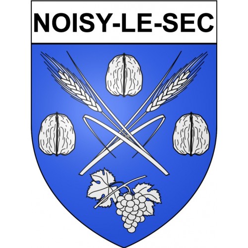 Noisy-le-Sec 93 ville Stickers blason autocollant adhésif